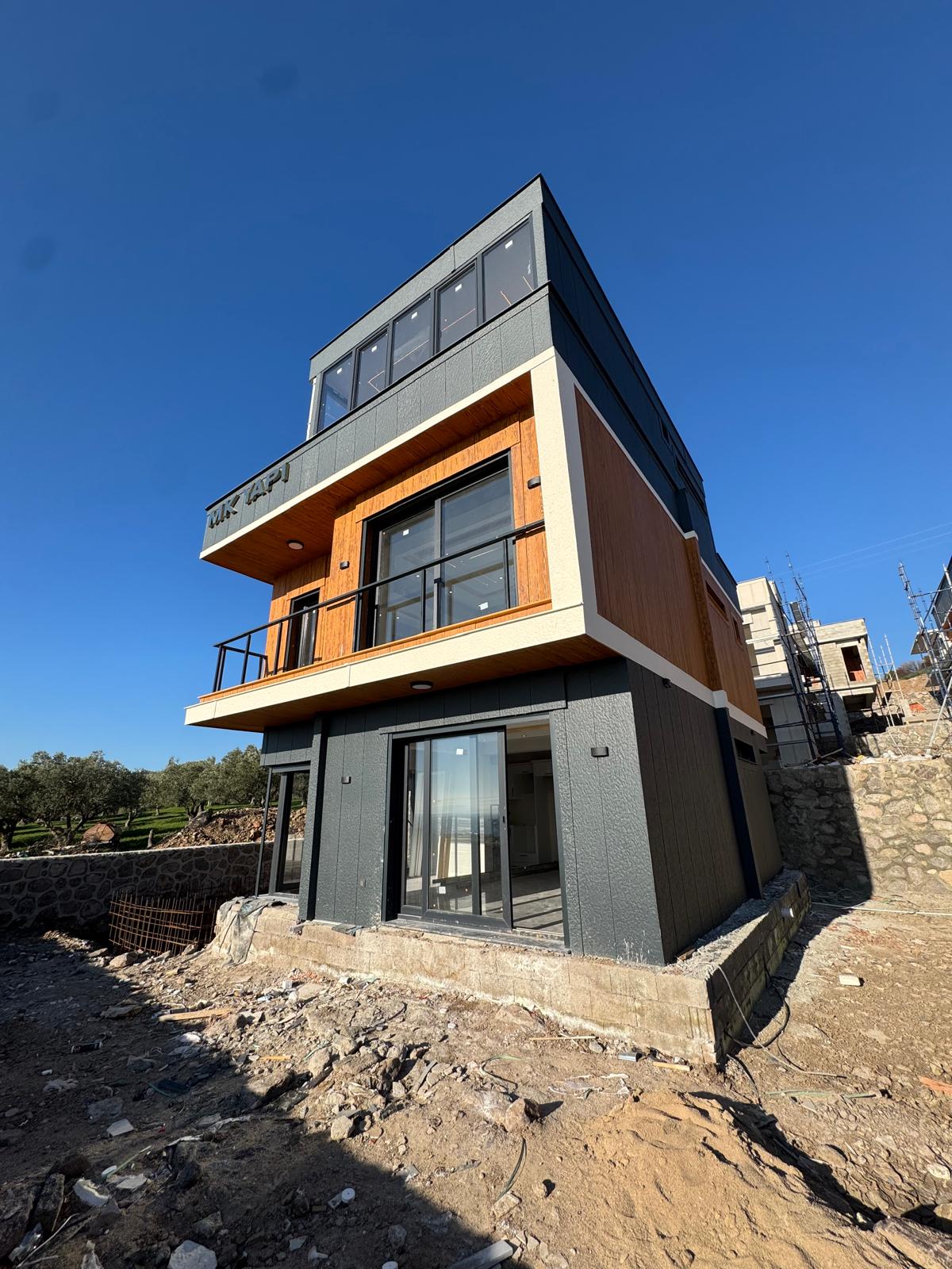 Ultra Lüks müstakil 3+1 Triplex Villa Full Deniz Manzaralı